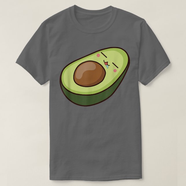 Dabbing Avocado Funny Vegan Food Älskare Tee Kids  (Design framsida)