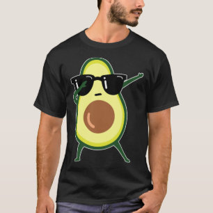 Dabbing Avocado Graphic Tshirt För barn and Vuxnas T Shirt