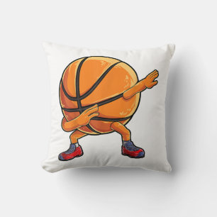Dabbing Basketball Boll Funny Boys Manar Women Spo Kudde