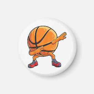 Dabbing Basketball Boll Funny Boys Manar Women Spo Magnet