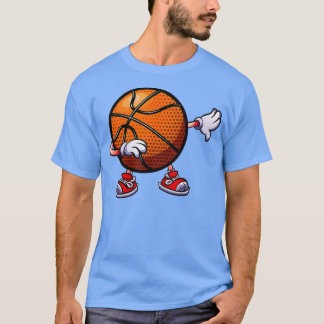 Dabbing Basketball Boll Kids Boys Dab Dance 2 T Shirt