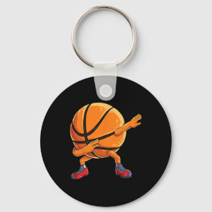 Dabbing Basketball Boll Roligt Boys Manar Women Sp Nyckelring