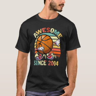 Dabbing Basketball Fantastisk sedan 2004 på födels T Shirt