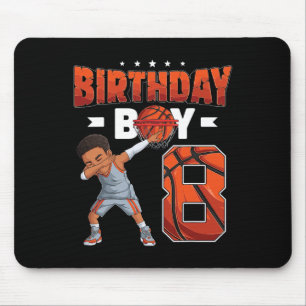 Dabbing Basketball-spelare 8 år gammal pojke 8:e f Musmatta