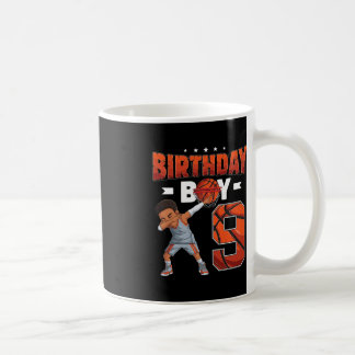 Dabbing Basketball-spelare 9 år gammal pojke 9:e f Kaffemugg