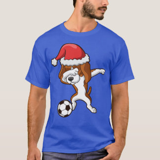 Dabbing Beagle Jultomten jul T Shirt