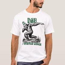 Dabbing Bigfoot A Dab of Helgdag Cheer