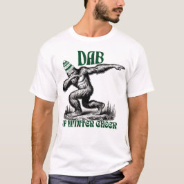 Dabbing Bigfoot A Dab of Helgdag Cheer T Shirt
