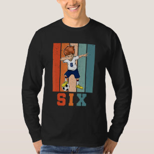 Dabbing Boy 6 Year Old Soccer Player Vintage 6e B T Shirt