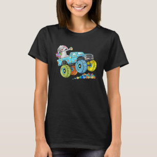 Dabbing Bunny Glad påsk Monster Lastbil Kids Boy T Shirt