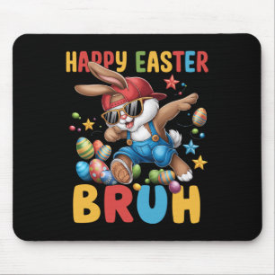 Dabbing Bunny Påsk Bruh Meme Funny Say Tonåringars Musmatta