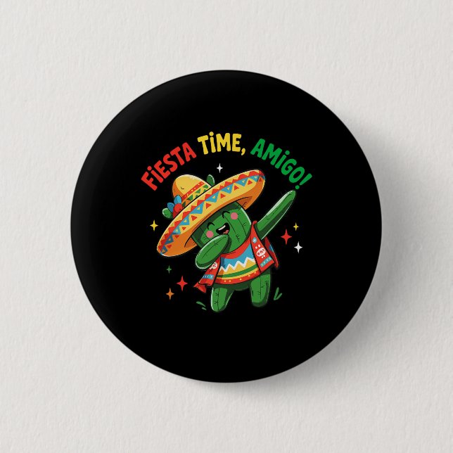 Dabbing Cactus Funny Cinco De Mayo Boys Kids Manar Knapp (Framsida)