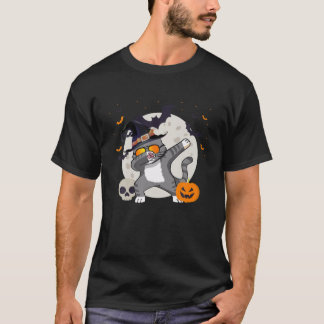 Dabbing Cat Witch T Shirt