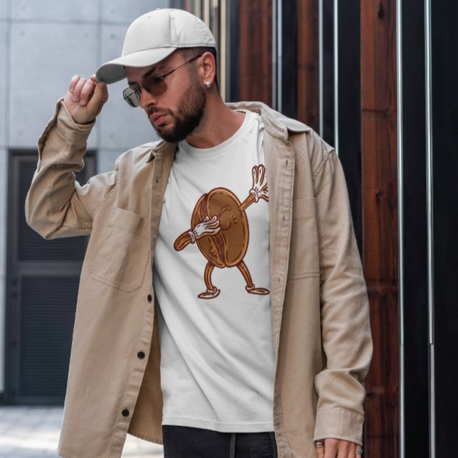 Dabbing Coffee T Shirt (Skapare uppladdad)