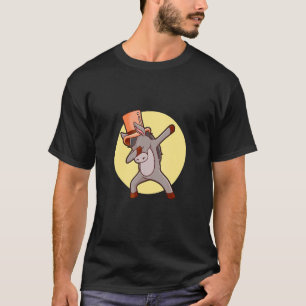 Dabbing Dab Donkey Mule T Shirt