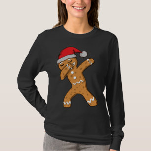 Dabbing Dab Pepparkaksgubbe jul T Shirt