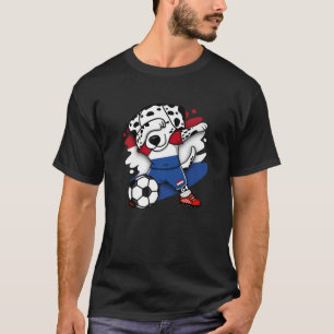 Dabbing Dalmatian Netherlands Ocer Fläkt Jersey F T Shirt