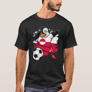 Dabbing Dalmatian Russian Ocer Fläkt Jersey Footba T Shirt