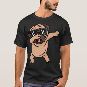 Dabbing Dance Dab Funny Dancer Pug T Shirt