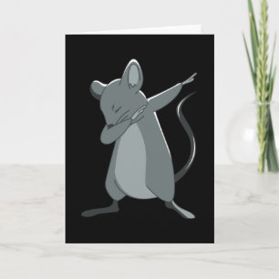Dabbing dance råtta kort