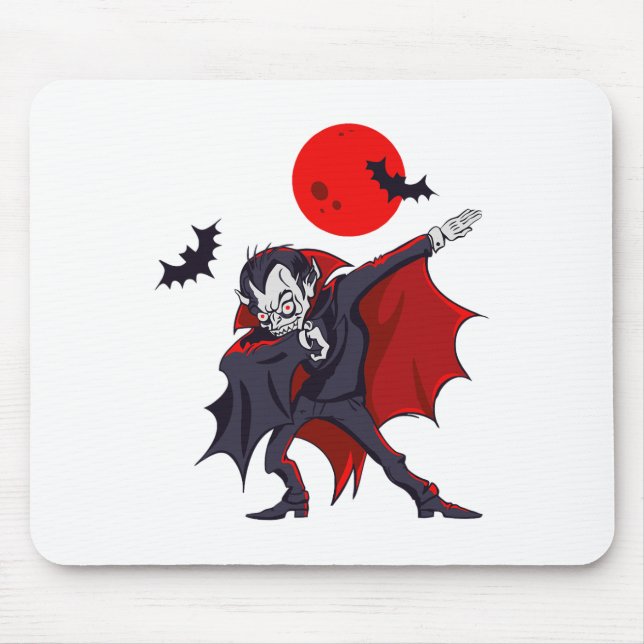 Dabbing Dracula Vampire Halloween Count Dabula Gif Musmatta (Framsidan)