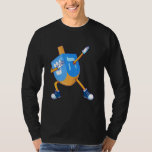 Dabbing Dreidel Funny Hanukkah Chanukah För barn G T Shirt<br><div class="desc">Dabbing Dreidel Funny Hanukkah Chanukah För barn Girls Boys</div>