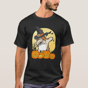 Dabbing English Bulldog Dab Dance Rolig hund Hallo T Shirt