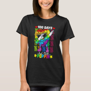 Dabbing Fidget Leksak, 100 dagar av skolpoppin T Shirt