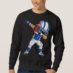 Dabbing Football Kids Boys Manar Dab Dance Lång Ärmad Tröja