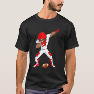 Dabbing Football T Kids Boys Manar Dab Dance Funny Shirt