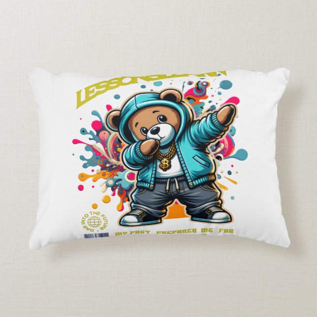 DABBING FRAMTIDA LEKTIONER LÄRDA ACCENTKUDD PRYDNADSKUDDE (Framsidan)