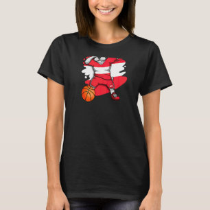 Dabbing Fransk Bulldog Austria Basketball Fläkt Je T Shirt