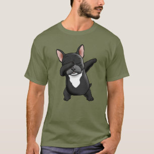 Dabbing Fransk Bulldog T-shirt