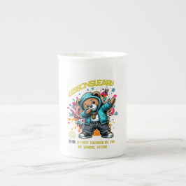 DABBING FUTURE Specialmugg Benporslin Mugg