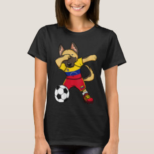 Dabbing German Shepherd Venezuela T Shirt