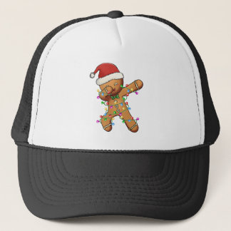 Dabbing Gingerbröd Shirt for Boy Girl jul T Keps