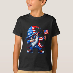 Dabbing Gnomes 4:e juli, minnesdagen amerikansk T Shirt