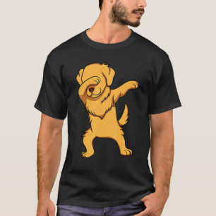 Dabbing Golden Hund Dab Dance T Shirt