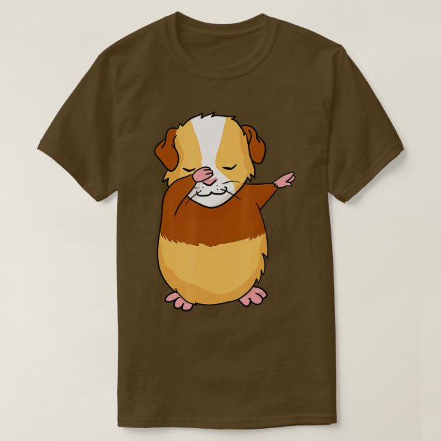 Dabbing Guinea Gris Funny Dab Gift - 1 T Shirt (Design framsida)