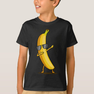 Dabbing Gult Banana - Dab Funny Dancing Fruit T Shirt