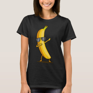 Dabbing Gult Banana - Dab Funny Dancing Fruit T Shirt