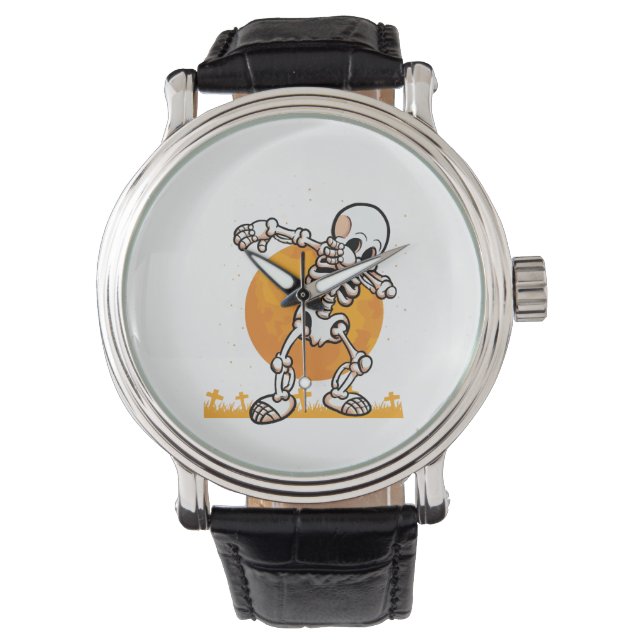 Dabbing Halloween Armbandsur (Framsida)