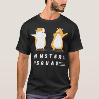 Dabbing Hamsters Squad Kärlek Hamsters Djurälskare T Shirt