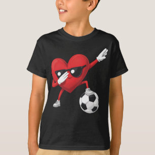 Dabbing Heart Dab Ocer Cute Boys T Shirt