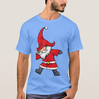 Dabbing Helgdag Gnome Matching jul Gnomes Lo T Shirt