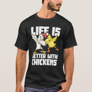 Dabbing Hen Dab Tupp är bättre med Chicke T Shirt