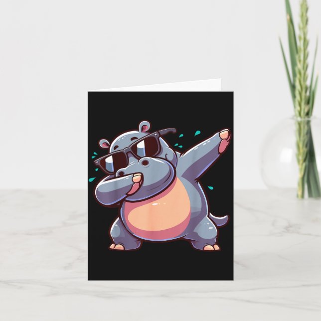 Dabbing Hip  Kort (Framsida)