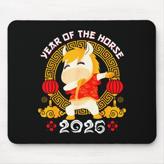 Dabbing Horse Chinese New Year Of The Horse2026  Musmatta (Framsidan)