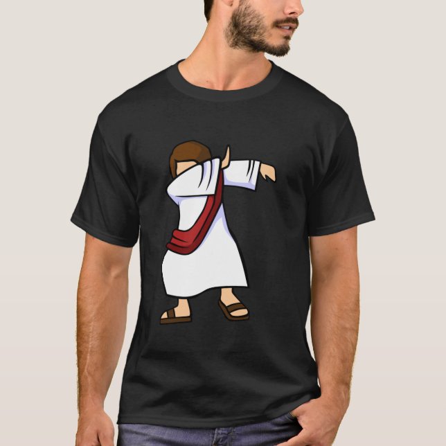 Dabbing Jesus Christian Dab Dance285png285 T Shirt (Framsida)