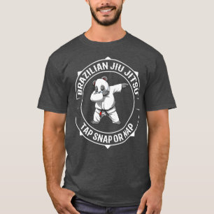 Dabbing Jiu Jitsu Panda BJJ och Submission 1 T Shirt